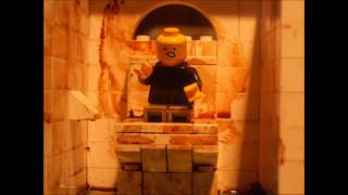 Trainspotting toilet scene in LEGO [upl. by Dawna]