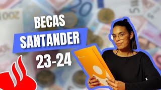 BECAS SANTANDER ERASMUS 20232024 [upl. by Holzman670]