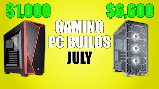 Gaming PC Builds  July 2017 [upl. by Draned]