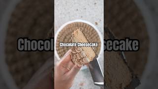 Chocolate cheesecake cheesecake cakerecipe [upl. by Meihar]