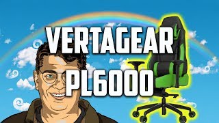 Vertagear PL6000 Review  A Proper Chair for Big Guys and Gals [upl. by Piggy]