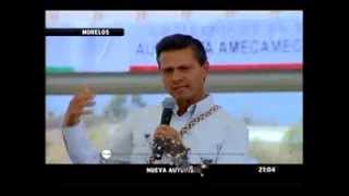 EPN inaugura la Autopista AmecamecaCuautla en Morelos [upl. by Tomkiel]