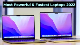 Most Powerful amp Fastest Laptops 2022 [upl. by Huai]