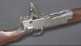 Japanese Trials GasOperated Pedersen Rifle [upl. by Lorelle633]