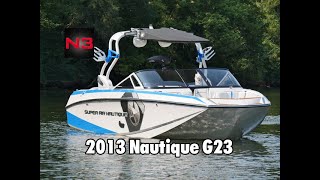 2013 Super Air Nautique G23  Silver CloudMasters Blue  On Water  N3 Boatworks [upl. by Bogart176]