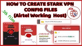 How To Create Stark VPN Configuration Files For All Networks [upl. by Lyn]