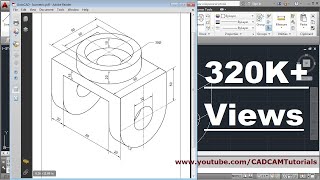 How to draw Isometric Drawing in AutoCAD [upl. by Sucramad]