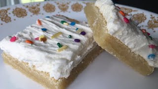 Soft amp Chewy Sugar Cookie Bars [upl. by Navnod]