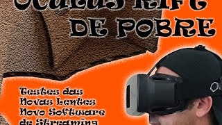 OCULUS RIFT DE POBRE  Teste das Novas Lentes  Intugame [upl. by Florencia]