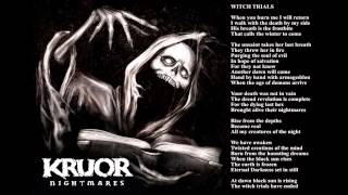 KRUOR  Witch Trials [upl. by Naquin]