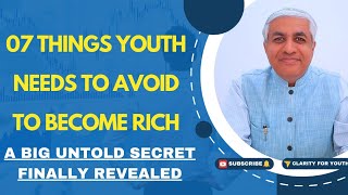 07 Things Middle Class Needs To Avoid To Become Rich  Know This Secret About Investments [upl. by Solracesoj]