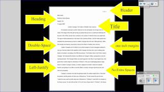 MLA Tutorial 1 Basic Paper Formatting [upl. by Anes456]