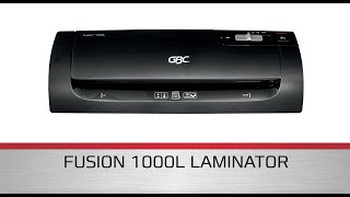 GBC Fusion Plus 7000L Pouch Laminator [upl. by Afatsuom435]