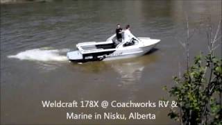 Weldcraft 178X Jet Boat  Coach Works RV amp Marine [upl. by Aneeras]