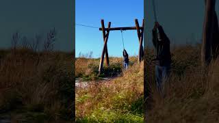 Seilrutsche Nationalparkhaus Hiddensee tom Seilrutsche Nationalparkhaus  Hiddensee [upl. by Ahsinahs440]