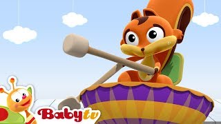 Animals Play Percussion  BabyTV [upl. by Haldan]