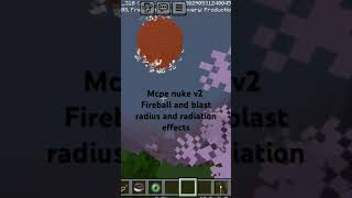 Mcpe nuke V2 showcase [upl. by Ardnekahs578]