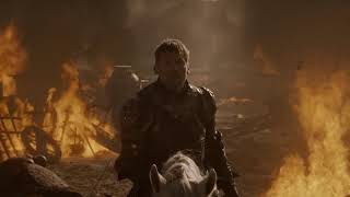 Drogon Destroys Lannister army S7 Game of Thrones Part3 bronn fires the arrow [upl. by Bari294]