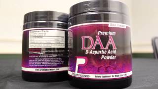 DAspartic Acid DAA supplement review video by Muscle Research [upl. by Kuehnel]