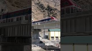 TRAIN KASHMIR TO SANGALDAN JAMMU train indianrailways usbrlproject [upl. by Nomahs]