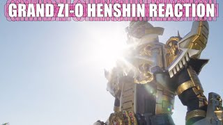 Grand Zi O henshin reaction [upl. by Odlaumor]