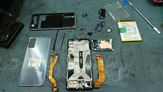 Realme X7 disassembly  how to full disassemble realme X7 [upl. by Ahsaercal161]