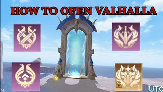 HOW TO OPEN VALHALLA MAP  NEW UPDATE  UTOPIA ORIGIN [upl. by Armallas]