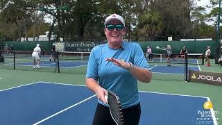 Pickleball Tips Paddle grip [upl. by Yelsnit318]