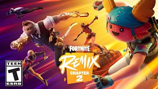 NEW FORTNITE CHAPTER 2 REMIX UPDATE RIGHT NOW NEW BATTLE PASS MAP amp MORE Chapter 5 LIVE [upl. by Pelagia]