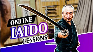 Sign Up to Learn Iaido Online from Japans Great Samurai Master 8th Dan Kyōshi  40Y of Training [upl. by Ainitsirhc]