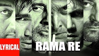 Lyrical Video Rama Re  Kaante  Anand Raj Anand  Sanjay Dutt Amitabh Bachchan Sunil Shetty [upl. by Ihcehcu688]