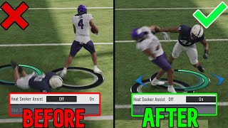 5 Gameplay Settings YOU MUST CHANGE FOR BETTER OFFENSE amp DEFENSE College Football 25 Tips amp Tricks [upl. by Fulbert]