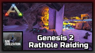 HOW TO RAID Gen2 Ratholes  ARK Survival Evolved Unofficial [upl. by Aiket808]