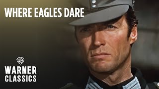 Where Eagles Dare  Escape From Schloss Adler Castle  Warner Classics [upl. by Asirram]