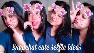 Snapchat Cute Selfie Poses 💕  Snapchat Selfie Poses For Girls  Cute Photo poses snapchat pose [upl. by Eenwat748]