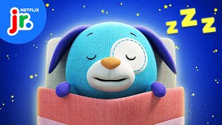 Deweys WigglyWaggly Bedtime Routine 💤 Wonderoos  Netflix Jr [upl. by Yeslehc504]