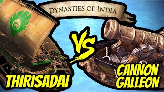 200 THIRISADAI vs 200 ELITE CANNON GALLEONS  AoE II Definitive Edition [upl. by Ahtilat]