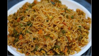 Egg Maggi  Egg Maggi Recipe  How to Make Egg Maggi Masala Recipe [upl. by Aciretehs]