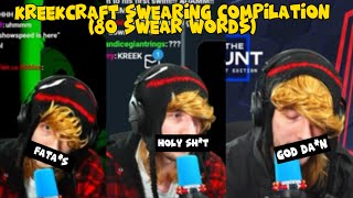 KreekCraft Swearing Compilation 80 Swear Words Part 6 [upl. by Remmus]