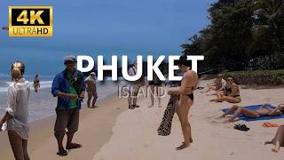 Karon Beach Phuket 2024 September Full Beach Walk Cafes and Tropical Views  4K Walking Tour [upl. by Wallis652]