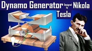 Dynamo generator designed by Nikola Tesla  dynamo motor generator  nikola tesla inventions [upl. by Arney]