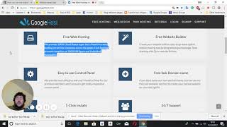 My review of googie free hosting Free Web Hosting with SSL Php cPanel CloudLinux Autoinstaller [upl. by Maurie]