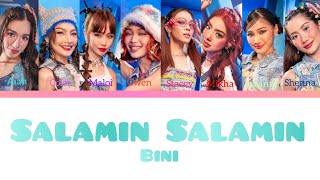 BiniSalamin Salamin Lyrics [upl. by Enoj]