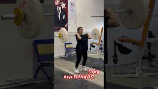 Asya Elif YAVUZ Silkme 33 Kg [upl. by Acinahs722]