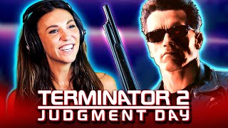 TERMINATOR 2 JUDGMENT DAY 1991 Movie Reaction w Coby FIRST TIME WATCHING [upl. by Mcneil]