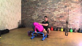 BID VID  Parallette Shoulder Stand Progressions with Ms Jen Sinkler [upl. by Erdnaek495]