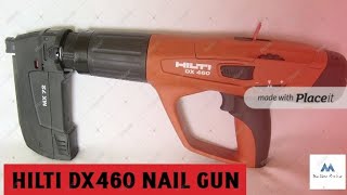 Hilti DX460 Nail Gun Machine Review Powerhouse Performance [upl. by Elraet295]