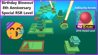 Birthday Blowout 8th Anniversary Special Level by Pinkio  Rolling Sky Remake [upl. by Essej102]