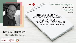 Genomesgenes and microbesunderstanding hostpathogen coevolution using island populations of birds [upl. by Norene158]