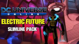 DCUO Electric Future inspired slimline pack [upl. by Grimaud]